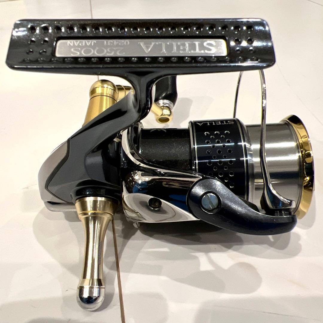 『希少名機』夢屋黒金カスタム シマノ 10ステラ2500S 早い者勝ち‼︎