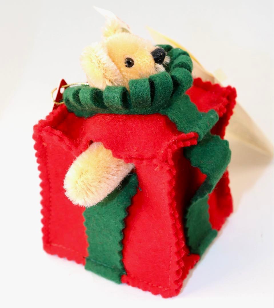 Teddybär Christmas Ornam. シュタイフ・オーナメントベア