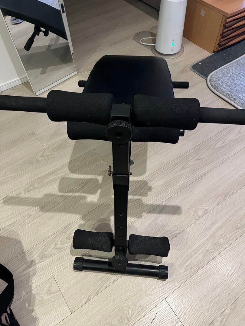 【値下中】【大特価】腹筋・背筋トレーニングマシン（アブベンチ） 高さ調整可能