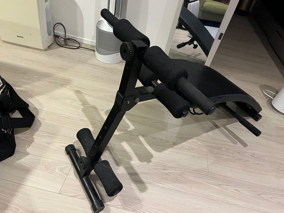 【値下中】【大特価】腹筋・背筋トレーニングマシン（アブベンチ） 高さ調整可能