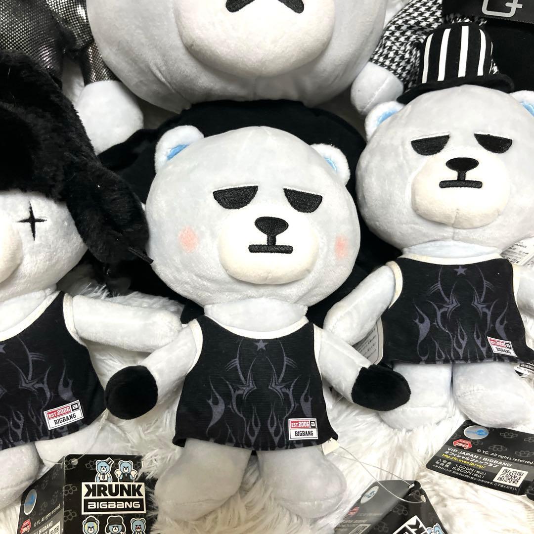 BIGBANG KRUNKぬいぐるみ全3種×2タイプビッグバンジヨンタプほぼ新品