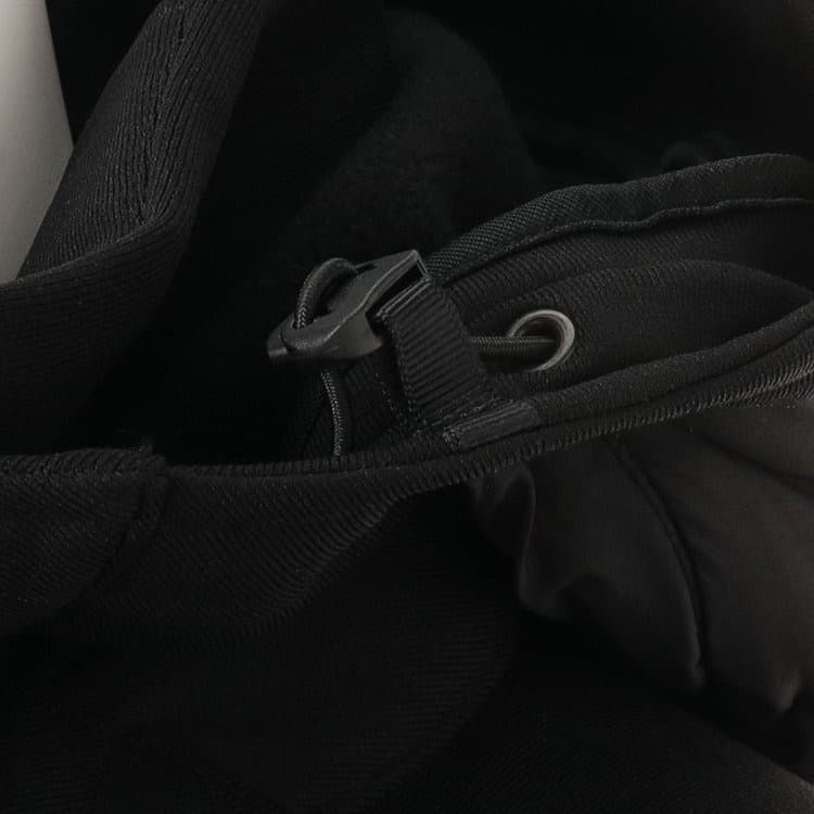 BRIEFING MEN’S HYBRID DOWN PARKA BLACK