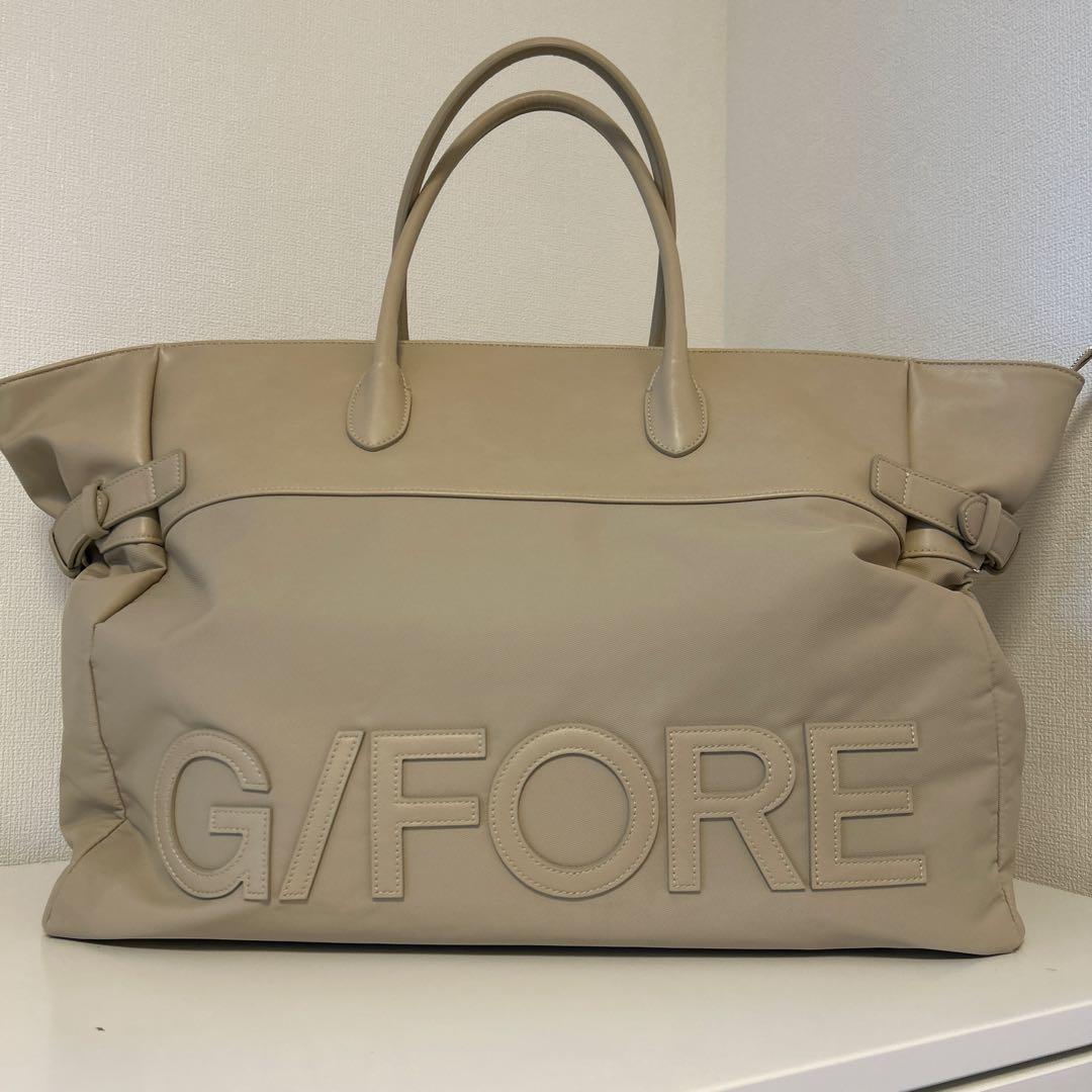 ほぼ未使用　ジーフォア　ロッカーバッグ　ベージュ　トート型