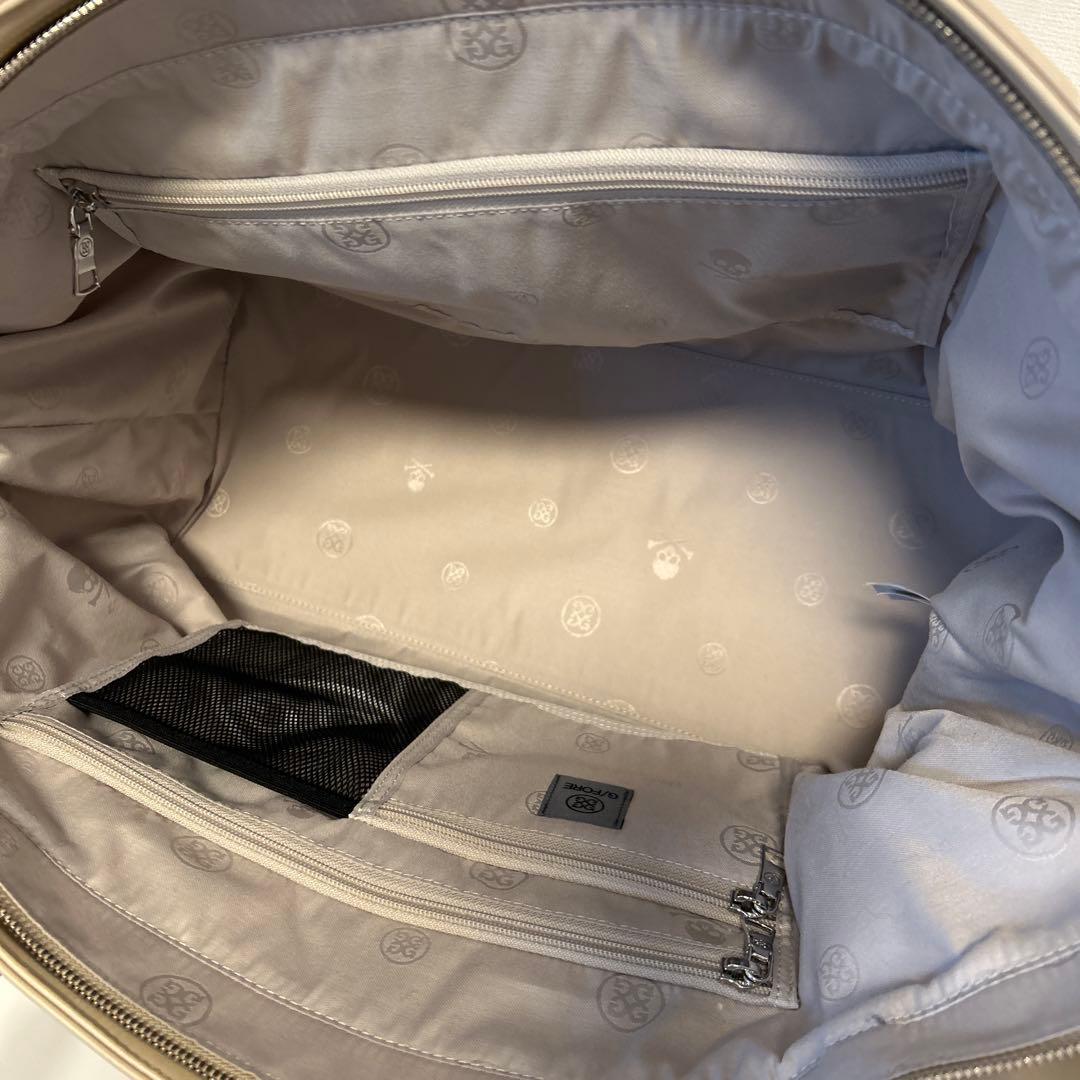 ほぼ未使用　ジーフォア　ロッカーバッグ　ベージュ　トート型