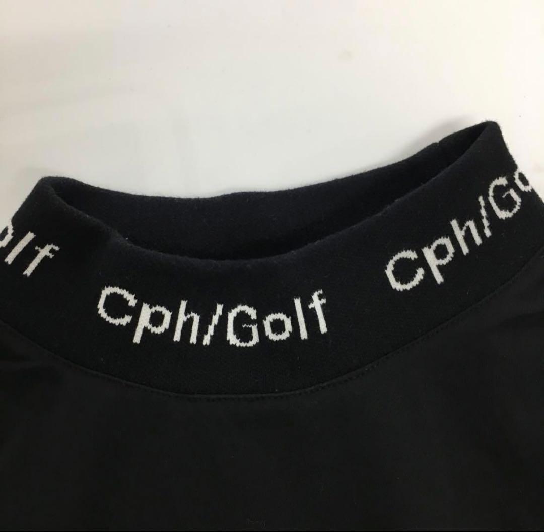 美品　Cph/Golf JAQUARD MOCK NECK LS TEE