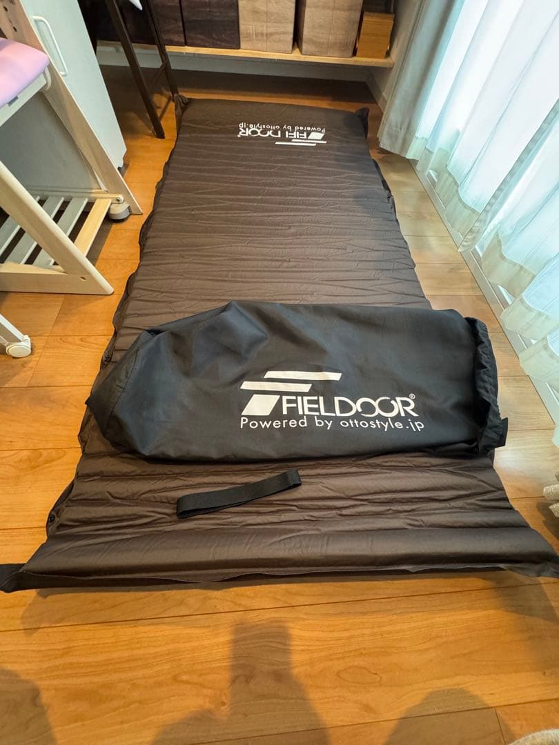 【再値下げ】FIELDOOR インフレーターマット 10㎝厚Mサイズ 2枚セット