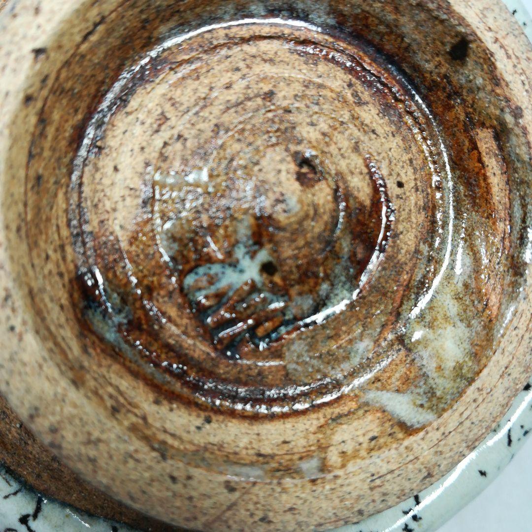 朝鮮唐津　柳孝雄作　茶碗　共箱　茶道具