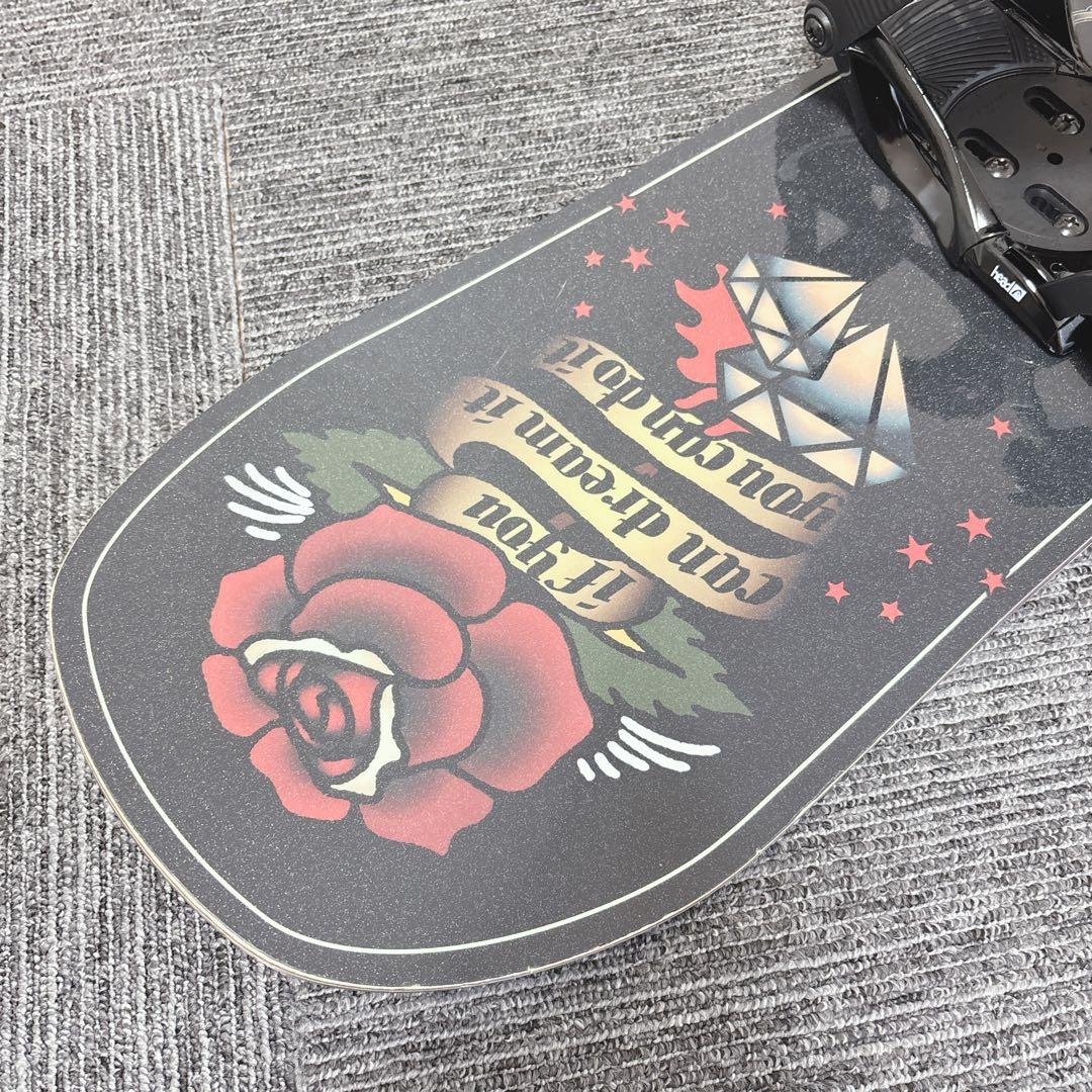 超豪華❗️サロモン/HEAD レディース スノーボードセット★143cm+ブーツ付