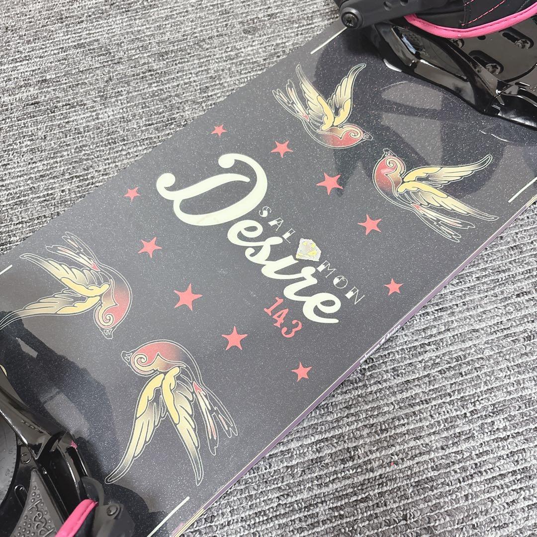 超豪華❗️サロモン/HEAD レディース スノーボードセット★143cm+ブーツ付