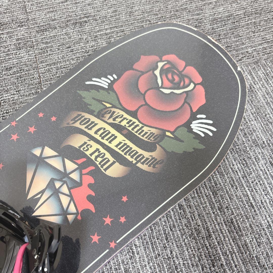 超豪華❗️サロモン/HEAD レディース スノーボードセット★143cm+ブーツ付