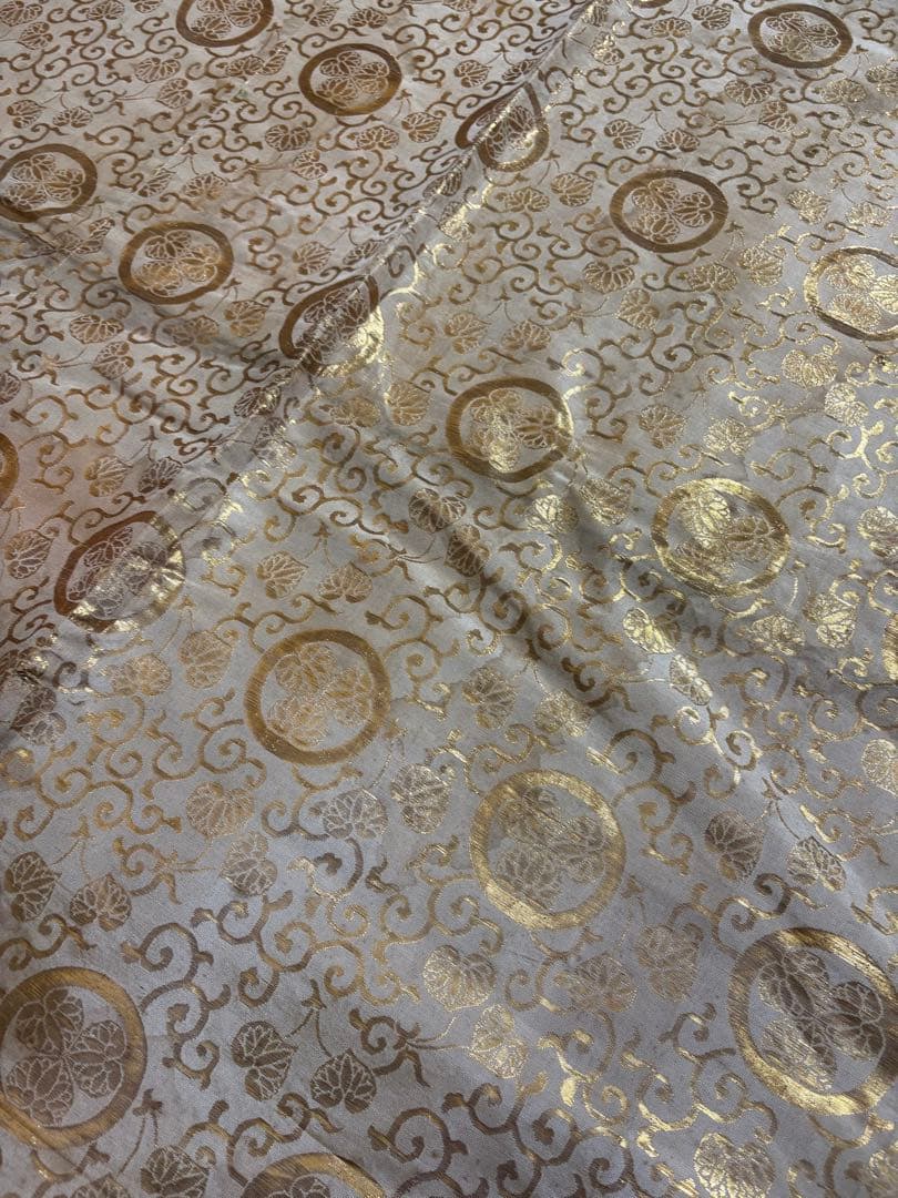 江戸時代　￼￼本金純金古布