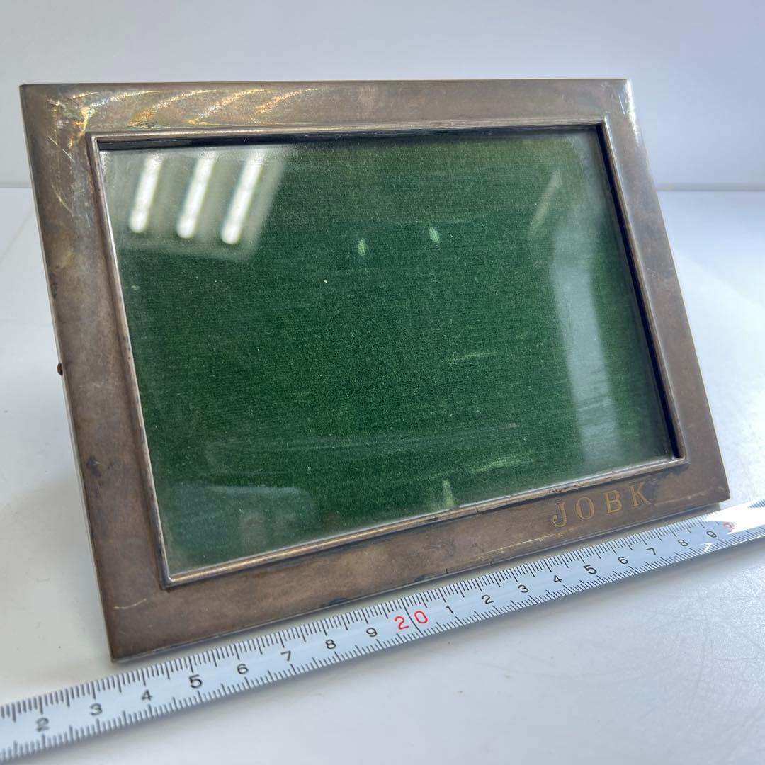 純銀刻印フォトフレーム全体262g 横幅17.5㎝ 東Y8-0116☆2Fタカサ