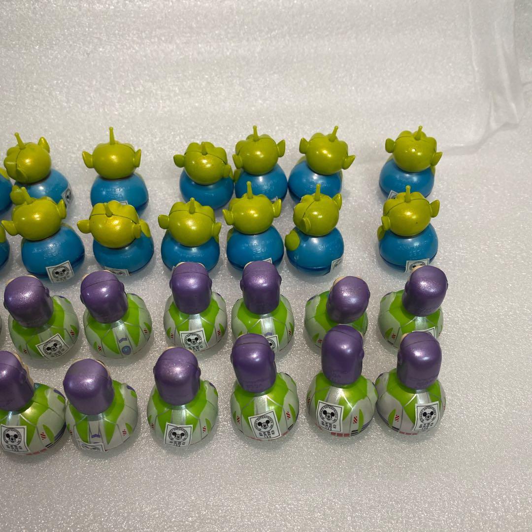 トイストーリー　バズ　リトルグリーンメン　起き上がり小法師 34個セット