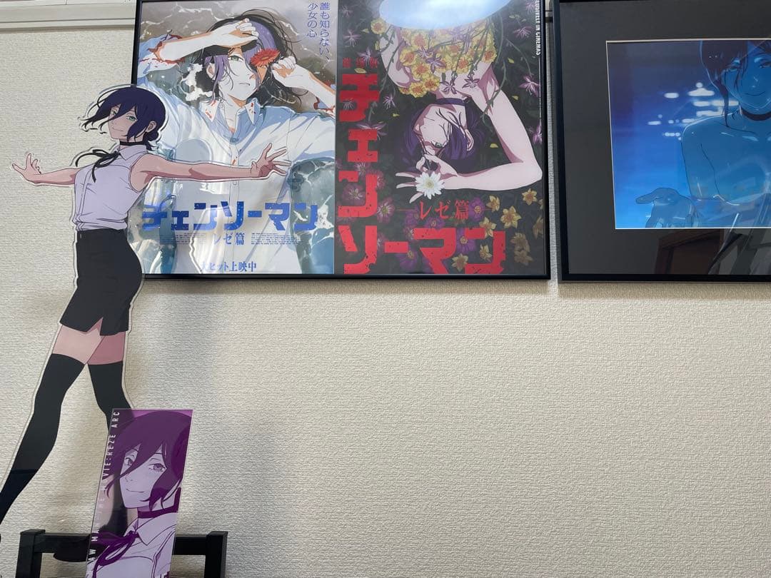 チェンソーマン　レゼ　　アートグラフィ　アクリルメガフィギュア　マッシブ