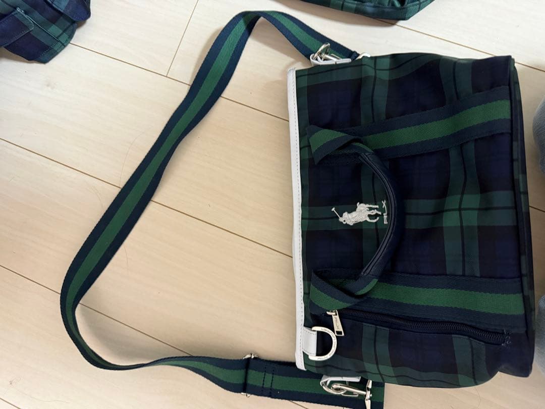 RLX タータンチェック ゴルフバッグセット5点セット‼️ポロラルフローレン