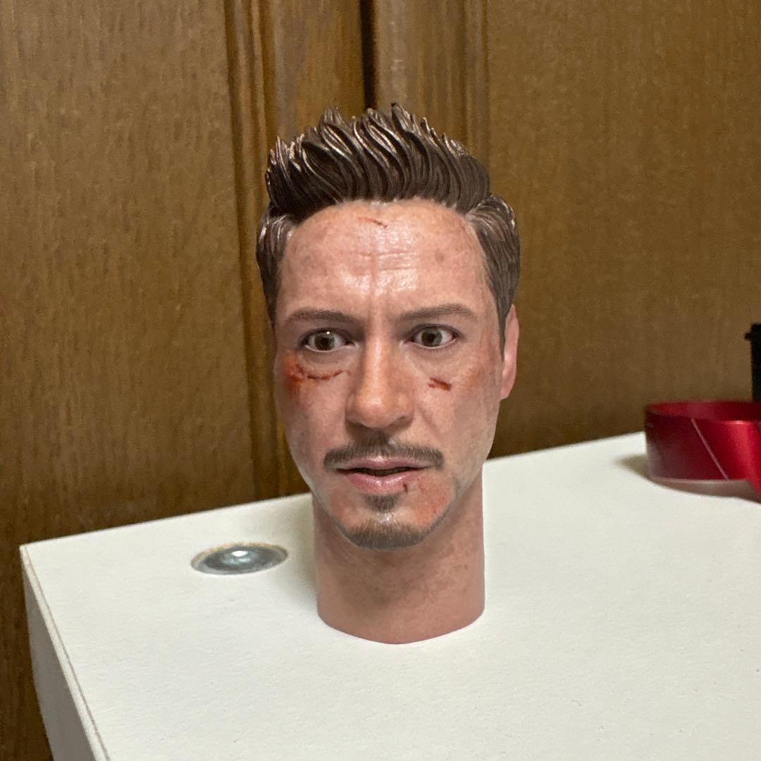 ホットトイズ　アイアンマン　マーク42 トニースターク　ヘッドパーツ　バッテリー