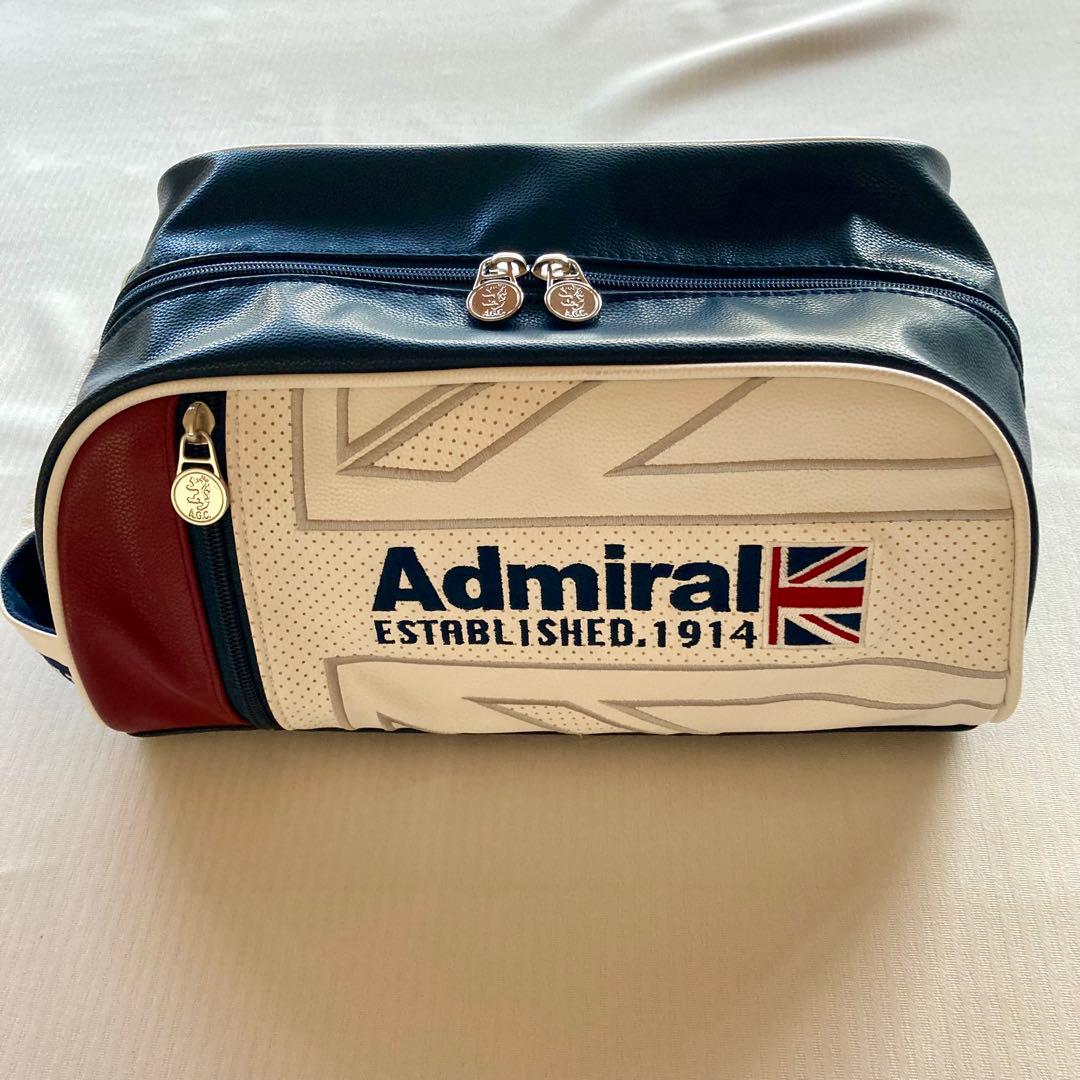 アドミラルゴルフ シューズケース トラディショナル ADMZ2AE2 ホワイト