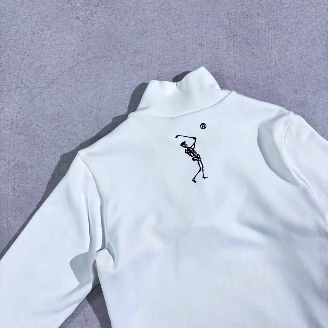 美品 MARK&LONA ハーフジップフリース 裏起毛 36 日本製