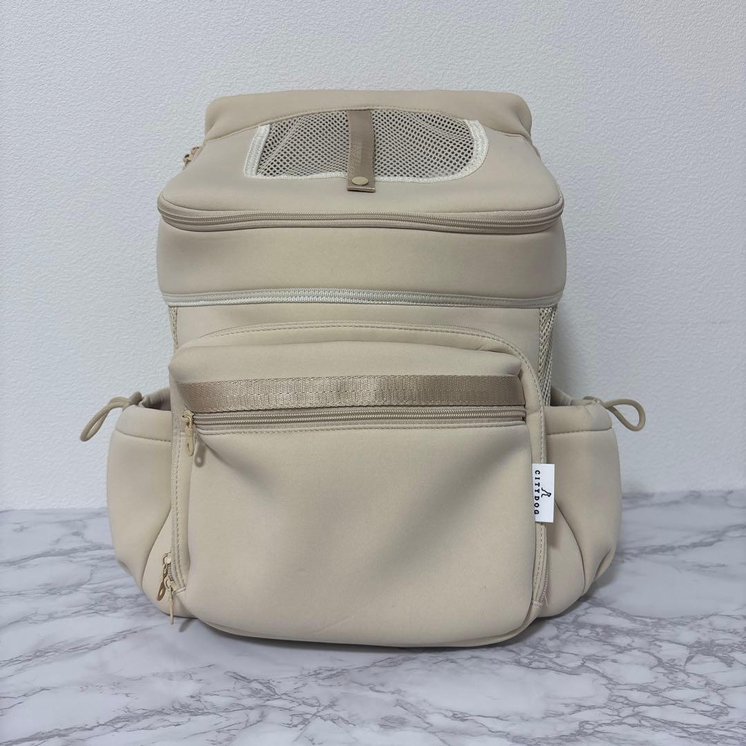 citydog シティドック　リュック　ホワイト　Mサイズ