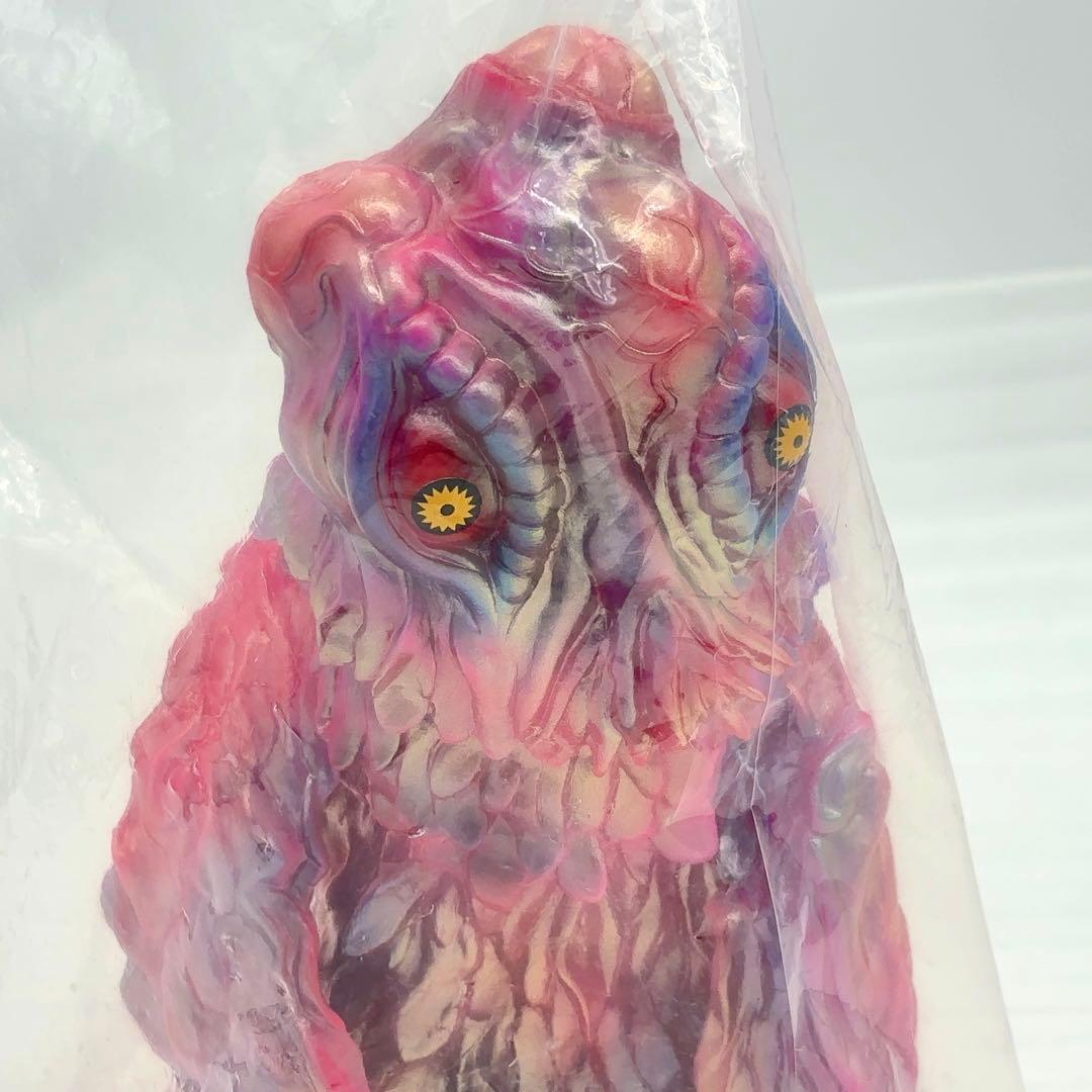 【超希少/未開封】 シカルナ工房 ヘドラ ピンク ソフビ スタンダードサイズ