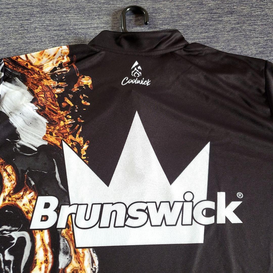 【日本未発売】ボウリングウェア　ブランズウィック　日本サイズL相当　ブラック