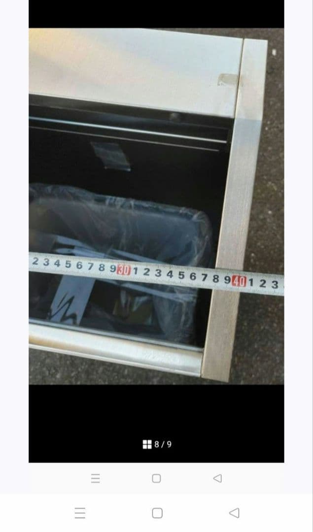 ステンレスゴミ箱　　錆びにくい　丈夫　清潔