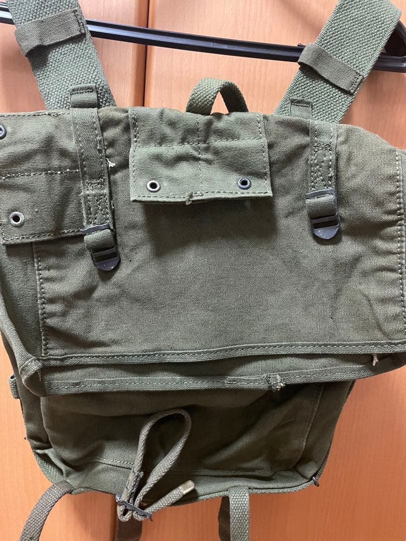 実物米軍FIELD PACK CANVAS COMBATフィールドパックサバゲー