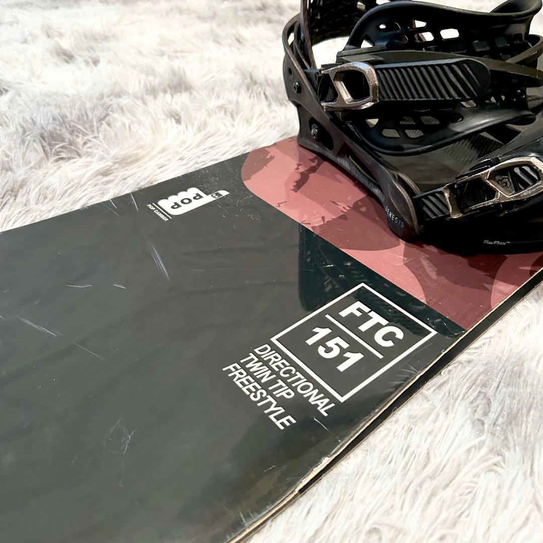 【豪華セット】FANATIC FTC 151cm＋Burton GENESIS