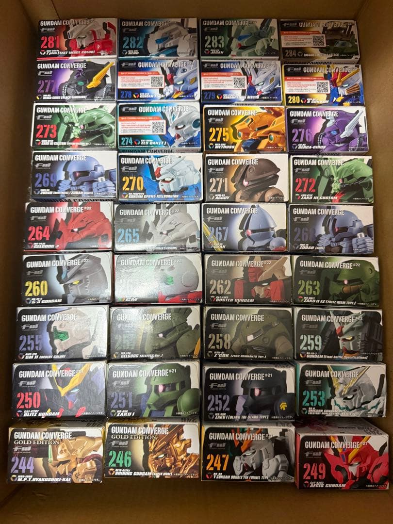 超希少 ガンダムコンバージ GUNDAM CONVERGE 108種類　その1