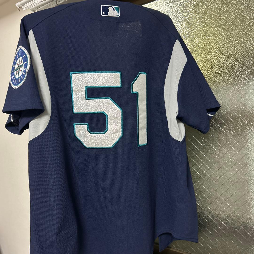 シアトル・マリナーズ イチロー 応援ユニフォーム 51 ネイビー