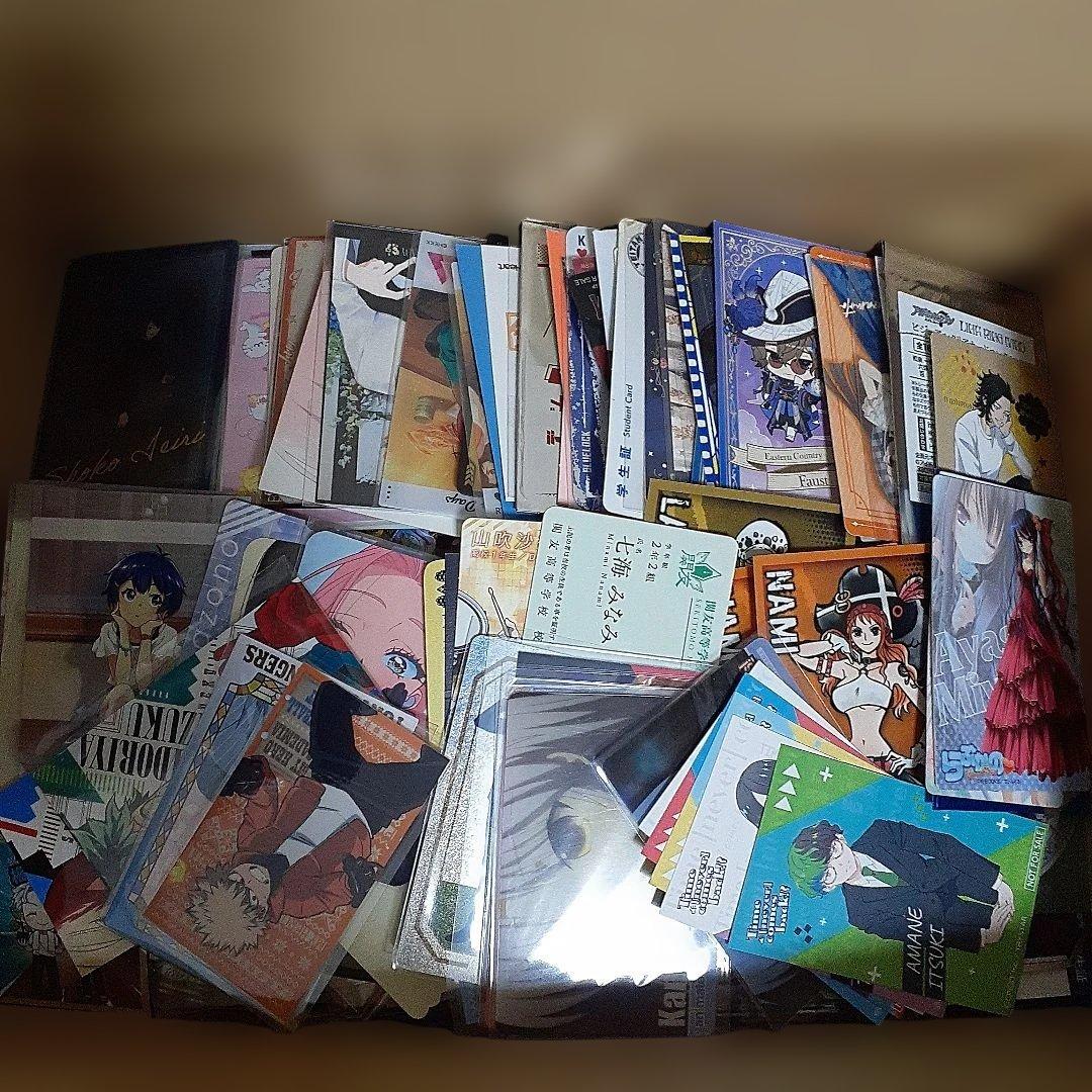 アニメ・マンガ・キャラクター　紙類　シール　ステッカー　ミニカード　まとめ売り