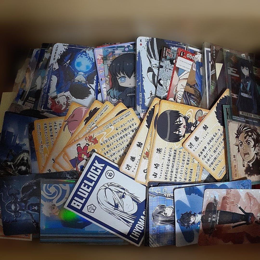 アニメ・マンガ・キャラクター　紙類　シール　ステッカー　ミニカード　まとめ売り