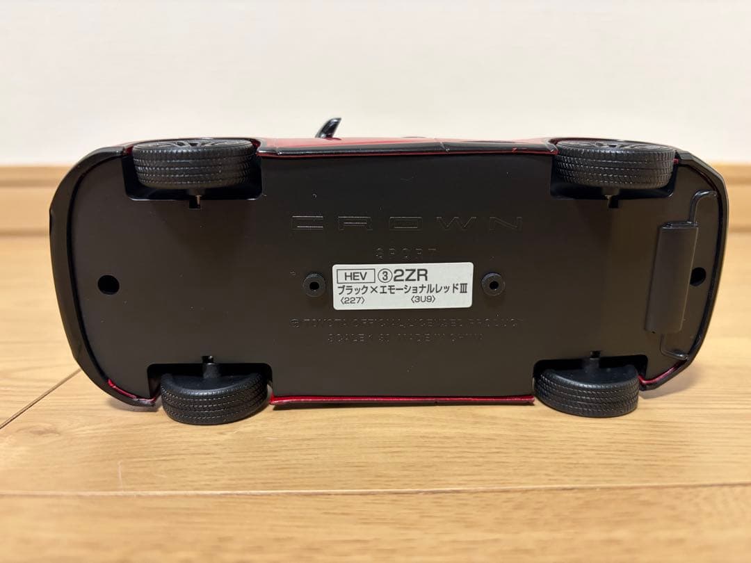 クラウンスポーツ　カラーサンプル　プルバックカー　レッド　ブラック　非売品