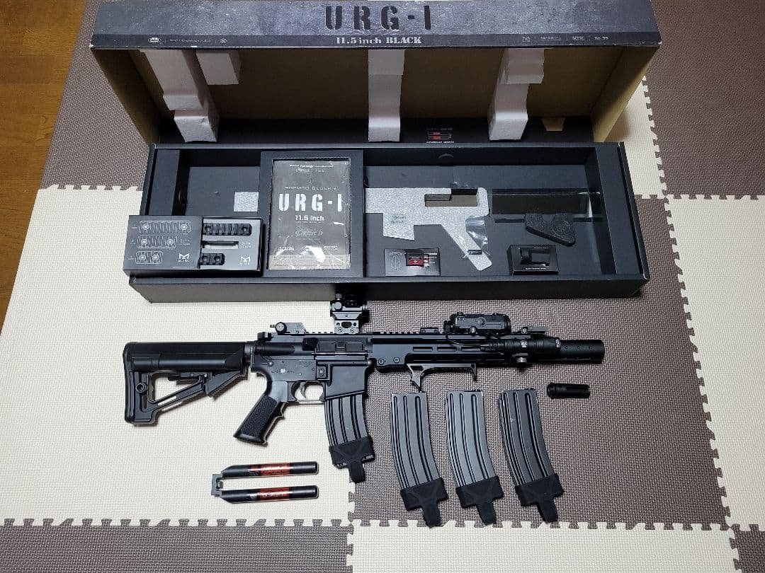 次世代電動ガン URG-I 11.5inch ブラック