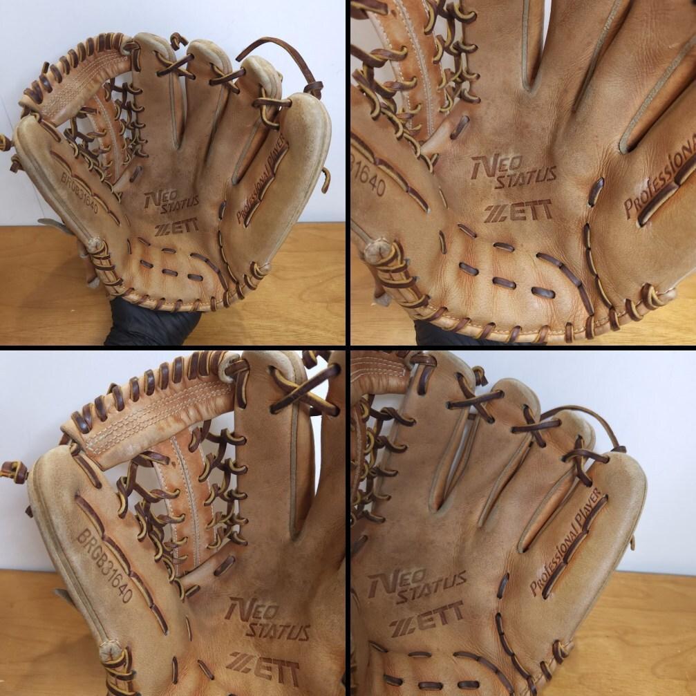 ZETT ゼット ネオステイタス 人気 シリコンラベル 限定品 軟式グローブ