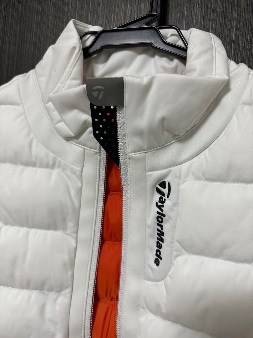 【新品未使用】TaylorMade レディース ダウンベスト ホワイト
