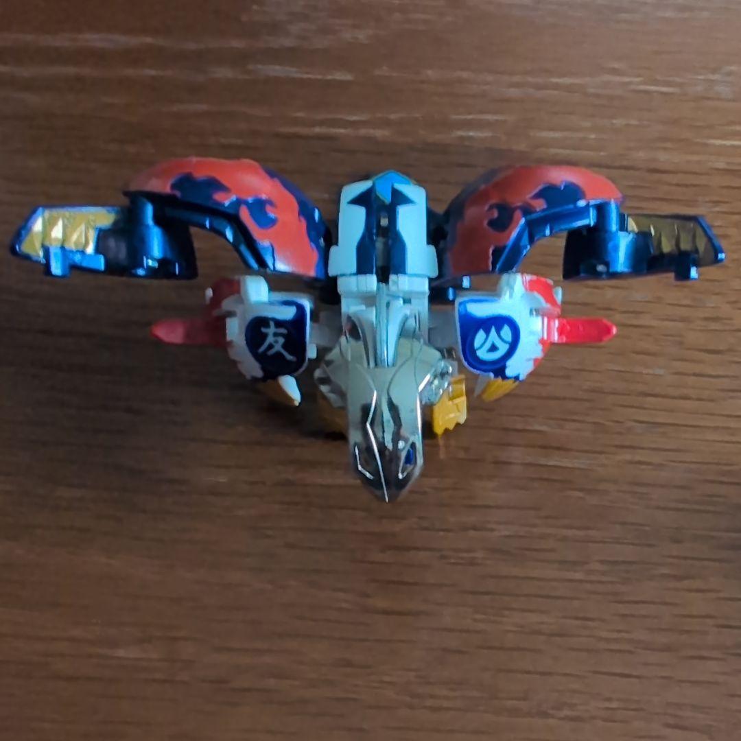 爆丸　友情の化合セット　士ドラガオン 紫龍ver 全ムニキス 黒鬼ver.