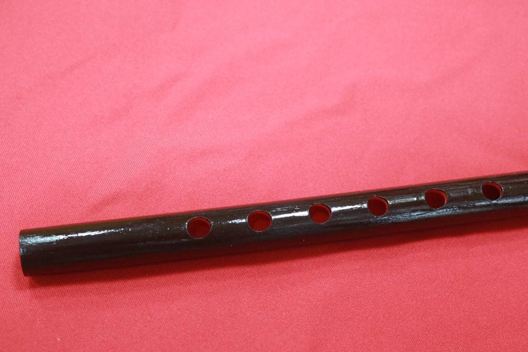 沖縄県産　琉球横笛　竹製（A～A♯調に変調できる琉笛）上級用　手工品　新品未使用