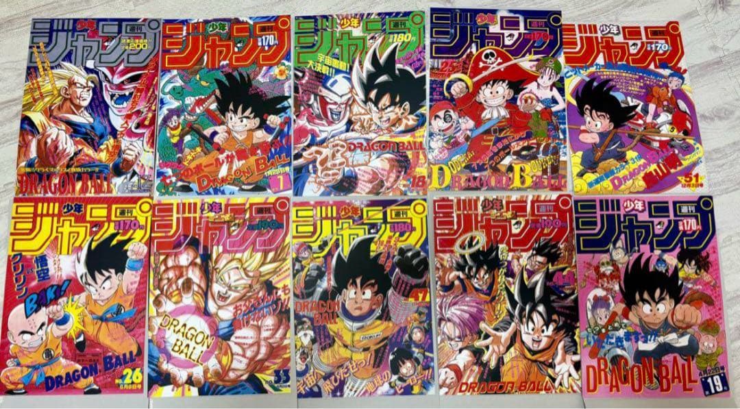 ドラゴンボールポスターコレクション　フラットガシャポン 全10種 コンプリート