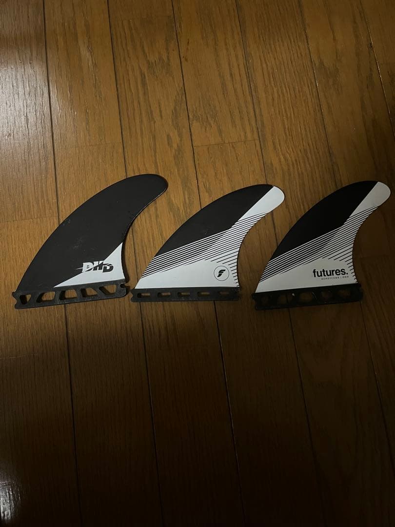 DHD & futures サーフボードフィン Mサイズ