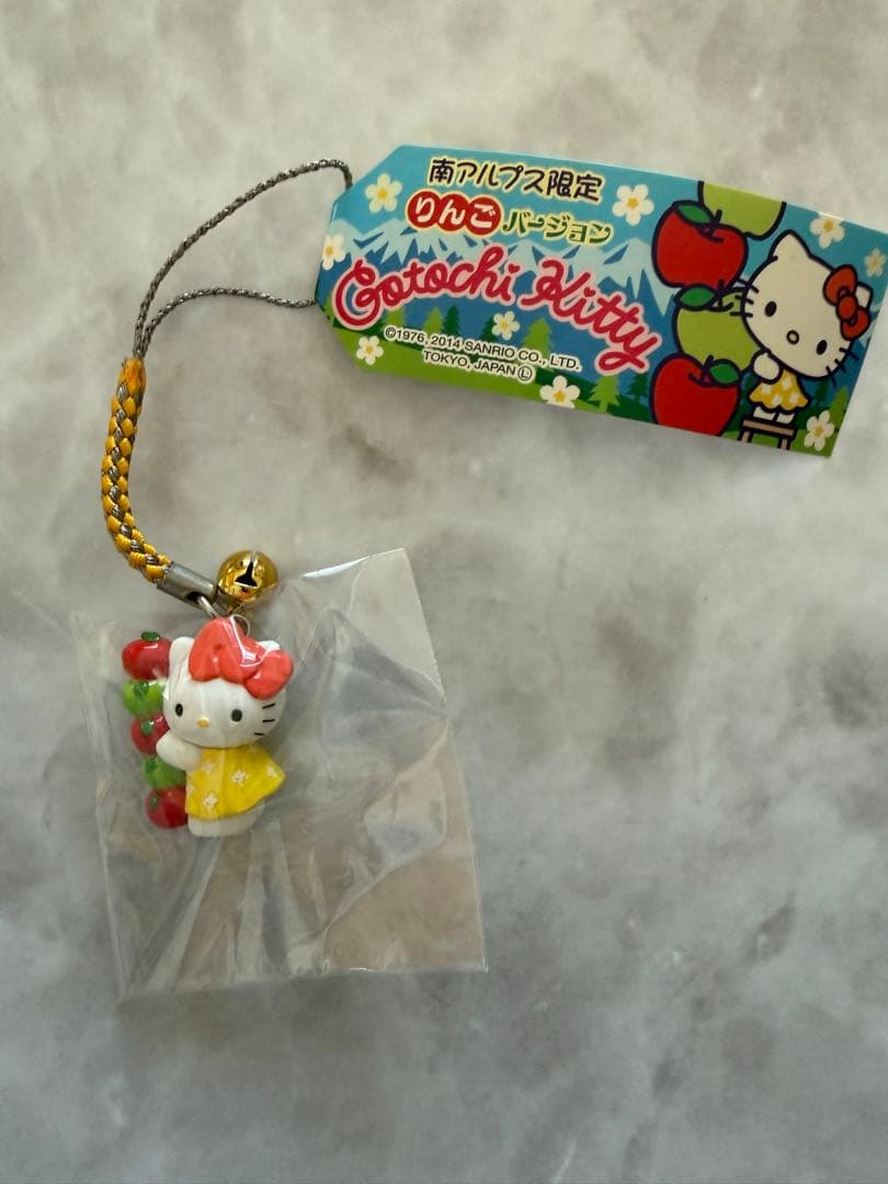 1点限★南アルプス限定★ご当地キティ/りんご