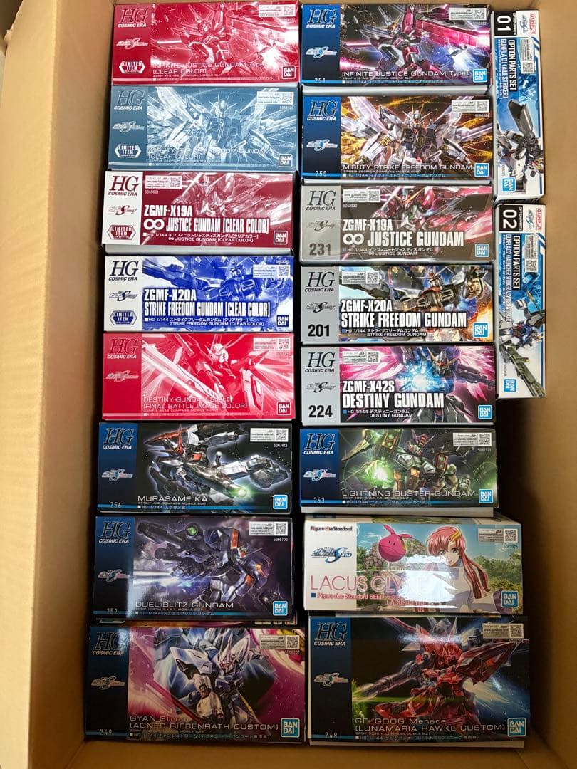 ガンプラまとめ売り　SEEDシリーズ