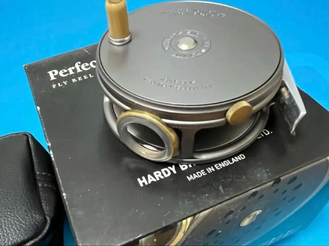 Hardy Perfect 3 1/8 ナロースプール　右ハンドル【美品】
