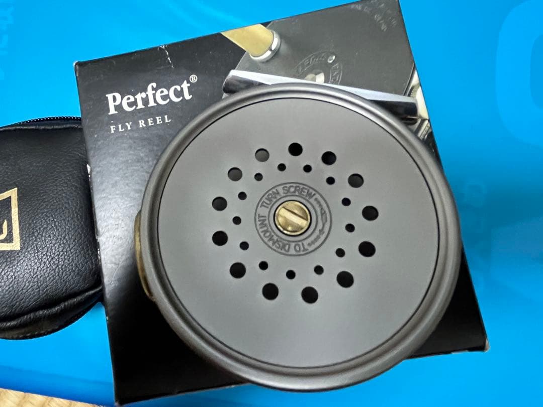 Hardy Perfect 3 1/8 ナロースプール　右ハンドル【美品】