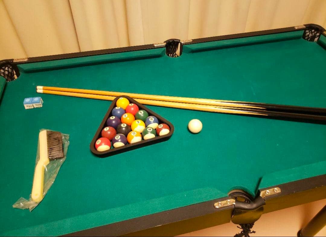 ビリヤードテーブルとゲームセット