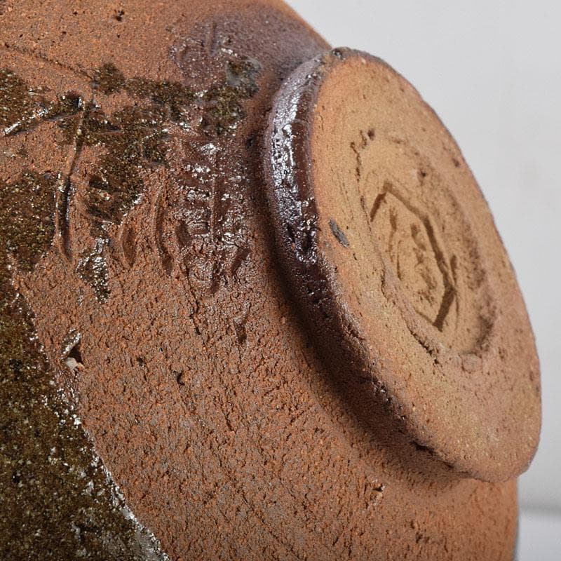 茶道具　清水六兵衛作　絵唐津　茶碗　銘和心　共布　淡々斎極め箱　V　R9212