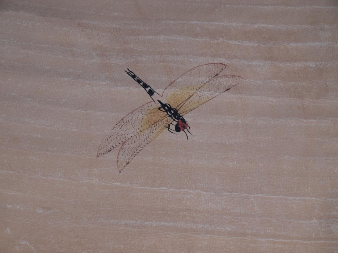 骨董市仕入れ品　中国近時代の肉筆掛軸　齐白石作 激安骨董品 DE784A7-3