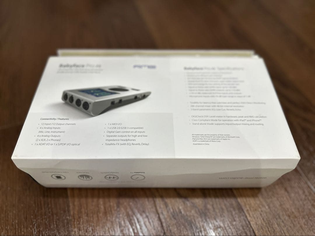 RME Babyface Pro FS オーディオインターフェイス