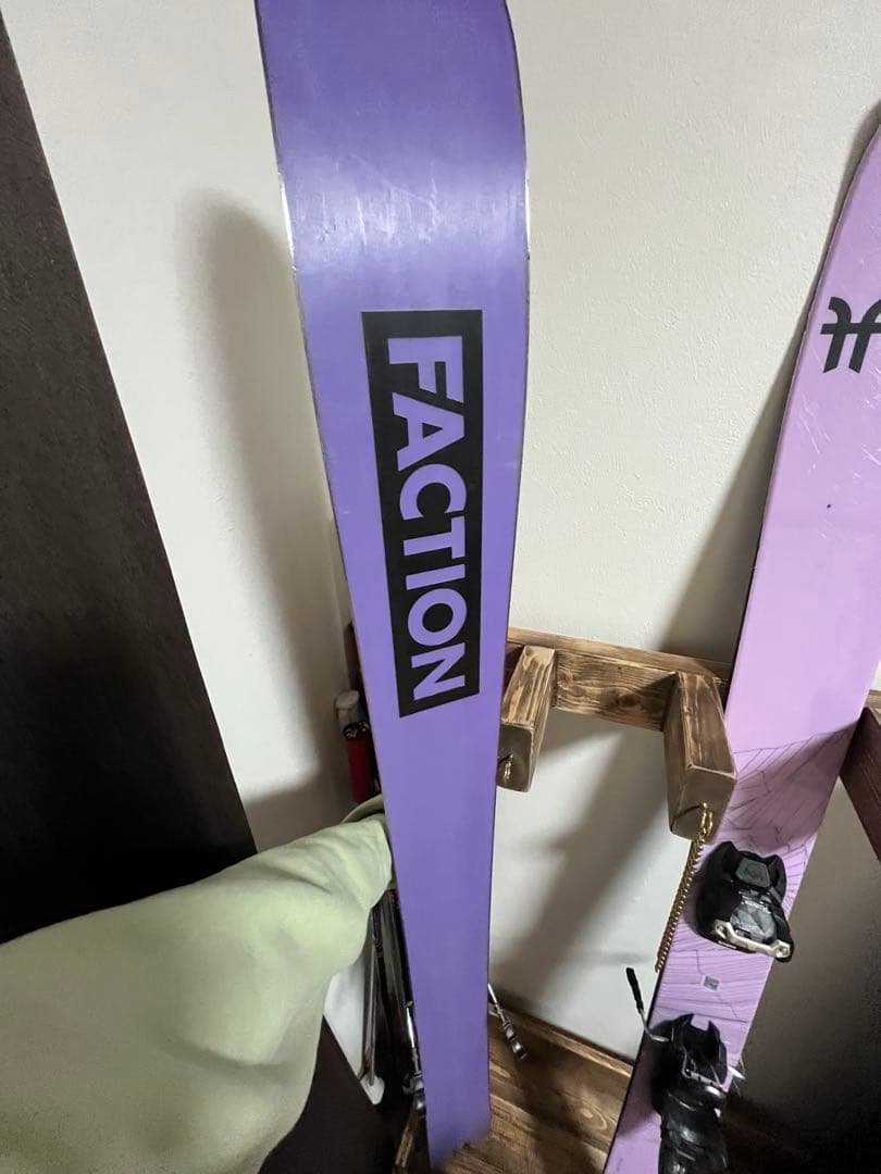 FACTION Agent スキー板 紫 164cm