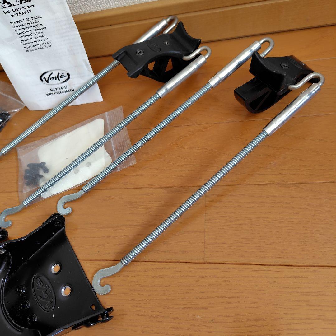 Voile テレマークスキー3ピン.ケーブル ビンディング